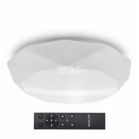   Asalite LED Mennyezeti Lámpa OLIVIA 48W 3000K/4000K/6500K (3400 lumen) Gyémánt+Távirányító CCT