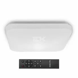   Asalite LED Mennyezeti Lámpa OLIVIA 48W 3000K/4000K/6500K (3400 lumen) Négyzet +Távirányító CCT