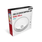 Asalite LED Cseppálló Lámpa IP54 15W 4000K (1400 lumen) Kerek+Szenzor