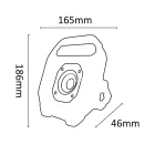 Asalite Prémium LED Akkumulátoros Munkalámpa 20W (1500 lumen)