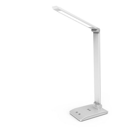 Asalite LED Asztali Lámpa dimmerelhető 7W (450 lumen) CCT Wireless USB ezüst