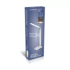 Asalite LED Asztali Lámpa dimmerelhető 7W (450 lumen) CCT Wireless USB ezüst