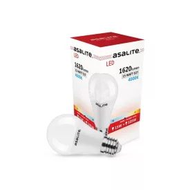 Asalite LED Izzó A65 gömb E27 15W 4000K (1620 lumen)