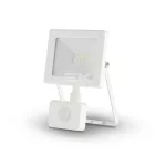 Asalite LED Fehér Reflektor Slim 10W 4500K (900 lumen) + Mozgásérzékelő Szenzor