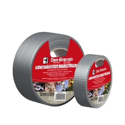 DenBraven Ragasztószalag, Szöveterősítéses 25mm x 50mtr HU/CZ