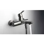 ARNIKA - Kádtöltő csaptelep, fal - titanium - BQA_D10N