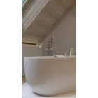 Kádtöltő csaptelep, Deante Silia kádtöltő csaptelep, szabadonálló, zuhanyszettel, króm BQS_017M