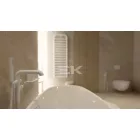 Kádtöltő csaptelep, Deante Silia kádtöltő csaptelep, szabadonálló, zuhanyszettel, fehér BQS_A17M