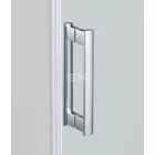 Sanotechnik DENVER hidromasszázs zuhanykabin, króm, termosztátos keverőcsappal