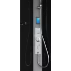 Sanotechnik AUSTIN komplett hidromasszázs zuhanykabin elektronikával, króm kerettel