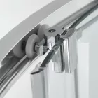 Sanotechnik MIAMI komplett hidromasszázs zuhanykabin elektronikával, króm kerettel