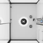 Sanotechnik BOSTON komplett hidromasszázs zuhanykabin, fekete, keverőcsappal