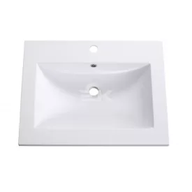 Sanotechnik Öntött márvány mosdó, ráépíthető