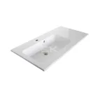 Sanotechnik Öntött márvány mosdó, ráépíthető