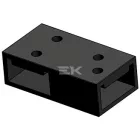 Sanotechnik Összekötő T-idom (két fal kombinálásához), króm