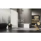 Sanotechnik Kádfal, egyrészes, króm