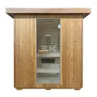 Sanotechnik LAHTI kültéri infra- és finn szauna, 5-6 személyes