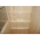 Sanotechnik VAASA kültéri finn szauna, négy-hatszemélyes