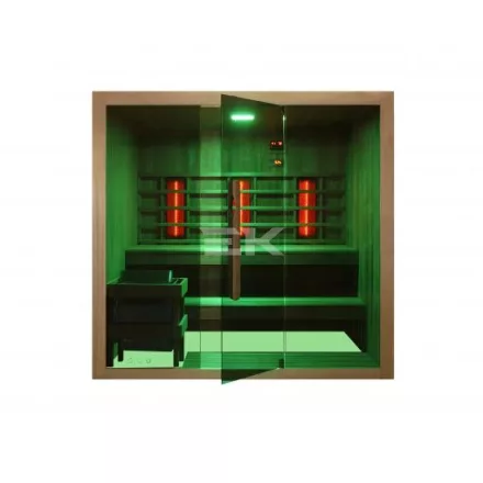 Sanotechnik KOTKA infra- és finn szauna kombináció, négy-ötszemélyes