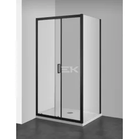   Sanotechnik ELITE BLACK oldalelem S100B/S120B tolóajtóhoz (6 mm)