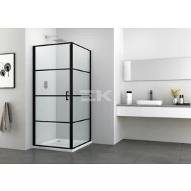   Sanotechnik ELITE BLACK oldalelem S80B/S90B és K100B/K120B nyílóajtóhoz (6 mm)