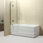 Sanotechnik PAROS WALK-IN fürdőkád, jobbos kivitel