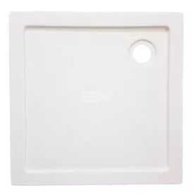 Sanotechnik VENUS 90 zuhanytálca, fehér, kőhatású