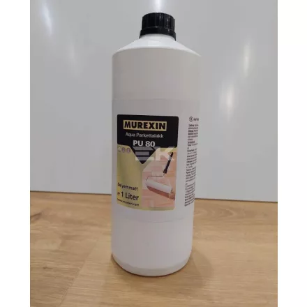Murexin Pu 80 Aqua Parkettalakk Selyemmatt, 1 L