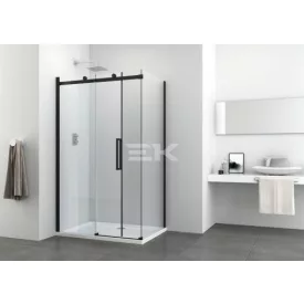   Sanotechnik COMFORT BLACK oldalelem G120B/G140B tolóajtóhoz (8 mm)