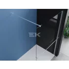 Sanotechnik Törölközőtartó zuhanyfalakhoz, 120 cm, króm