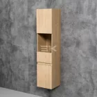Sanotechnik CORBO kiegészítő szekrény, faerezetű