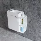 Sanotechnik CLOUD bútorszett, fehér