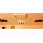 Sanotechnik TWINCOMBI infra- és finn szauna kombináció, kétszemélyes