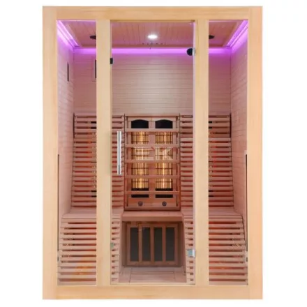 Sanotechnik OSLO infrakabin, kétszemélyes, 2,625 kW