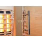 Sanotechnik OSLO infrakabin, kétszemélyes, 2,625 kW