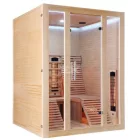 Sanotechnik OSLO infrakabin, kétszemélyes, 2,625 kW