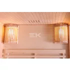 Sanotechnik PANORAMA finn szauna, kétszemélyes