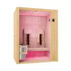 Sanotechnik ALASKA infra- és finn szauna kombináció, kétszemélyes