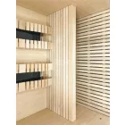 Sanotechnik ALASKA infra- és finn szauna kombináció, kétszemélyes