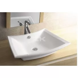 Sanotechnik Kerámiamosdó, síklapos, íves