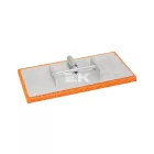 Kubala Aluminium simító, 140x280 mm, gumirozott szivacspárnával