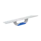 Kubala Polisztirol csiszoló, 160x360 mm perforált acél munkafelülettel, 3 komponensű markolat G-20