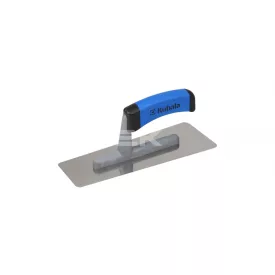   Kubala Rozsdamentes trapéz simító, velencei-típusú, 75x95x240 mm, kétkomponensű puha markolat G-1 poliamid