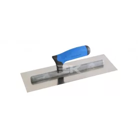   Kubala Rozsdamentes csiszolt simító, 130x350 mm, kétkomponensű puha nyél poliamid lábon