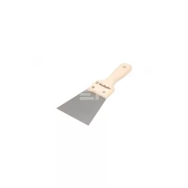 Kubala Rozsdamentes spatulya, 100 mm bükkfa nyél