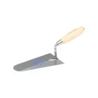 Kubala Acél simító, francia-típusú, félkörös, 180 mm, viaszolt bükkfa nyél