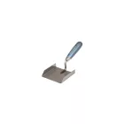 Kubala Rozsdamentes ablakkanál, kétoldalon hajlított simító, 100x103 mm, lakozott bükkfa nyél