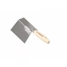   Kubala Rozsdamentes simító külső sarokhoz, 97x120 mm, viaszolt bükkfa nyél