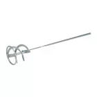 Kubala Kettős spirál habarcs és ragasztó keverő, átmérő 95 mm, 500 mm, szár átmérő 8 mm