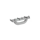 Kubala Aluminium vakolatkaparó, acél pengékkel, 270 x 90 mm